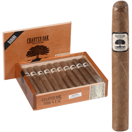 Foundation Charter Oak Habano Toro 20 Ct Box 6.00X52