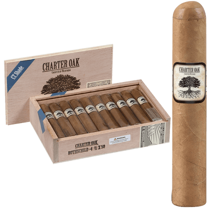 Foundation Charter Oak Connecticut Shade Rothschild 20 Ct Box 4.50X50