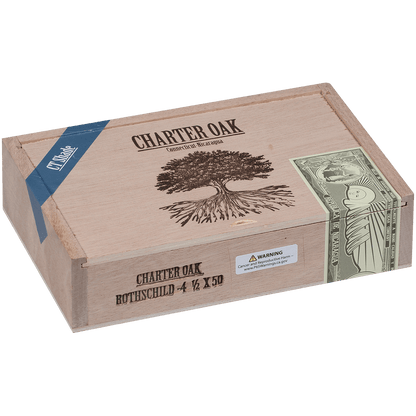 Foundation Charter Oak Connecticut Shade Rothschild 20 Ct Box 4.50X50