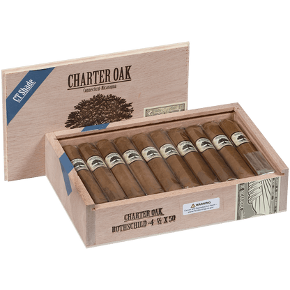 Foundation Charter Oak Connecticut Shade Rothschild 20 Ct Box 4.50X50
