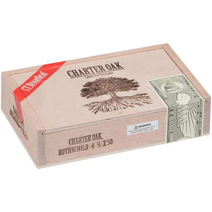 Foundation Charter Oak Connecticut Bl Maduro Rothschild 20 Ct Box 4.50X50