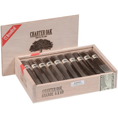 Foundation Charter Oak Connecticut Bl Maduro Grande 20 Ct Box 6.00X60