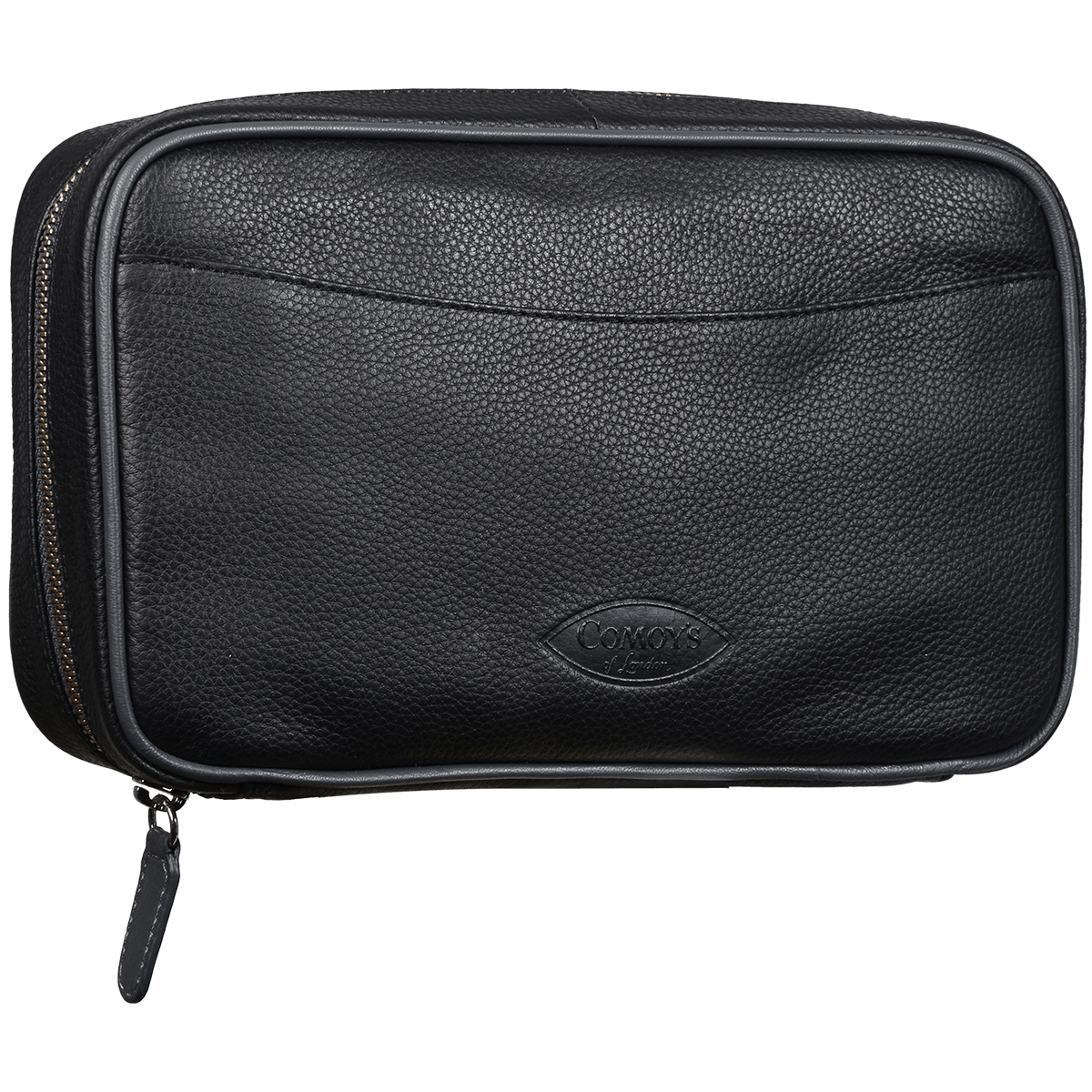Tobacco Pouch Comoys Multi Pipe Travel Case Black & Grey