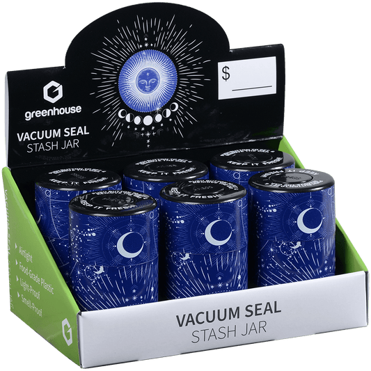 Greenhouse Vacuum Container Astrology 6 Piece Display