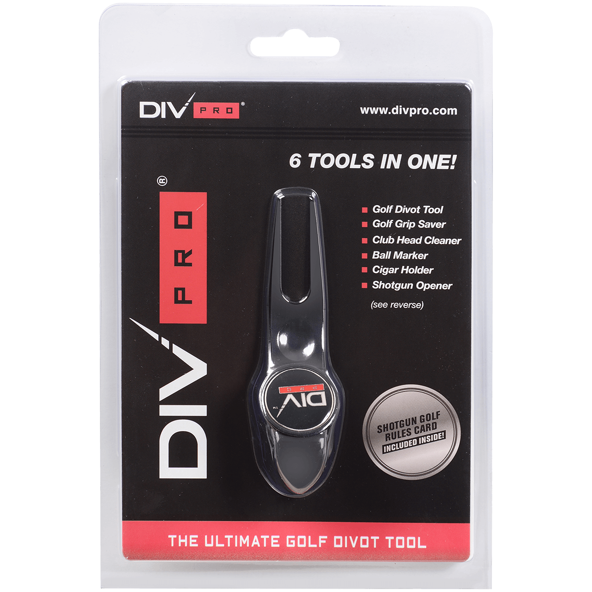 Div Pro 6 In 1 Golf Tool