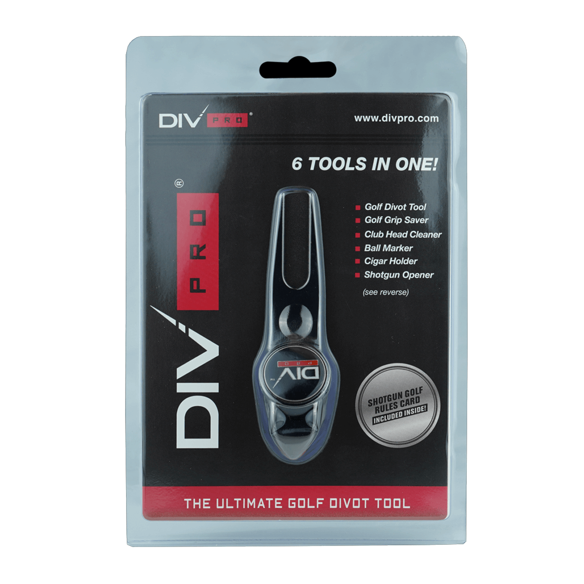Div Pro 6 In 1 Golf Tool