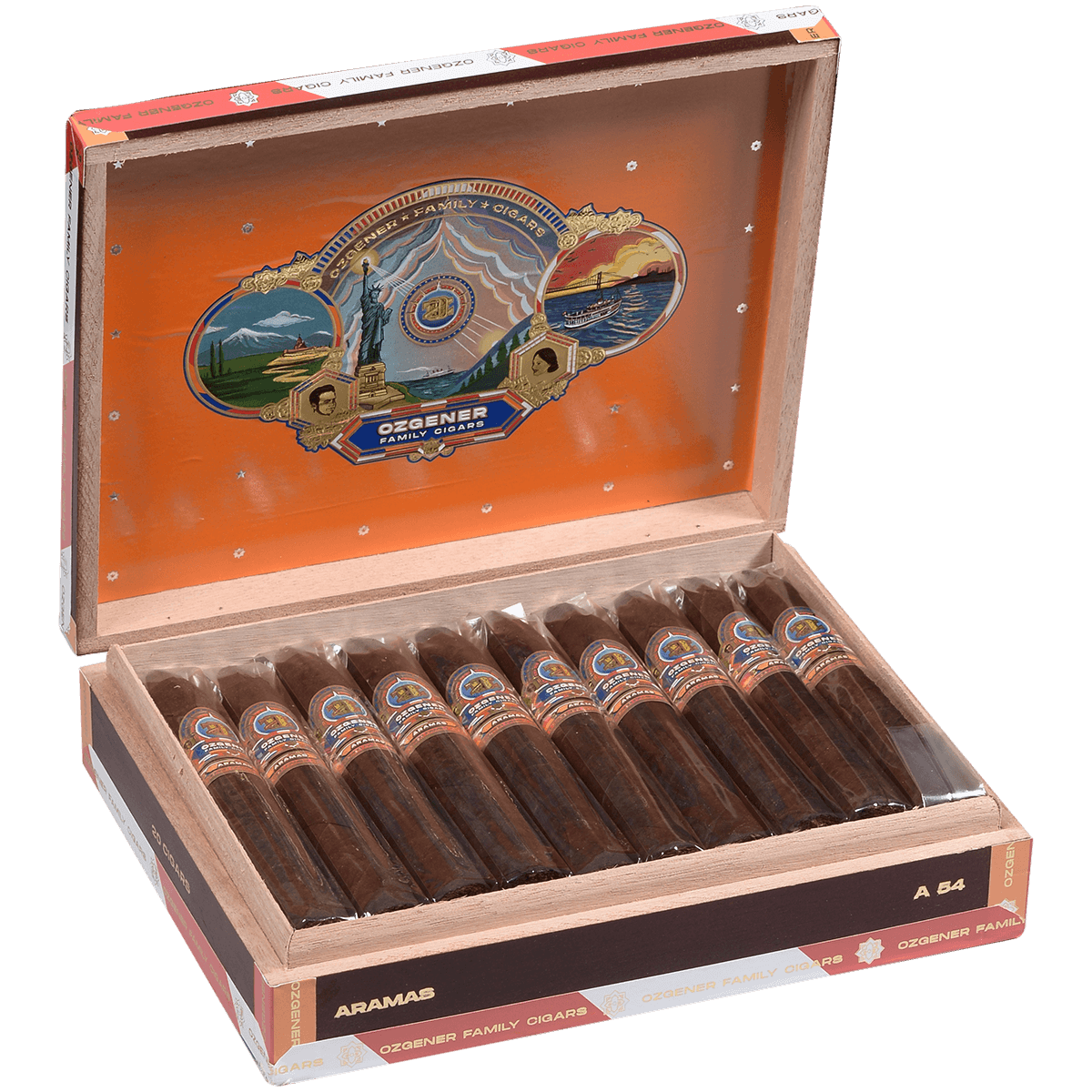 Crowned Heads Ozgener Aramas A54 Torpedo 20 Ct Box 5.25X55