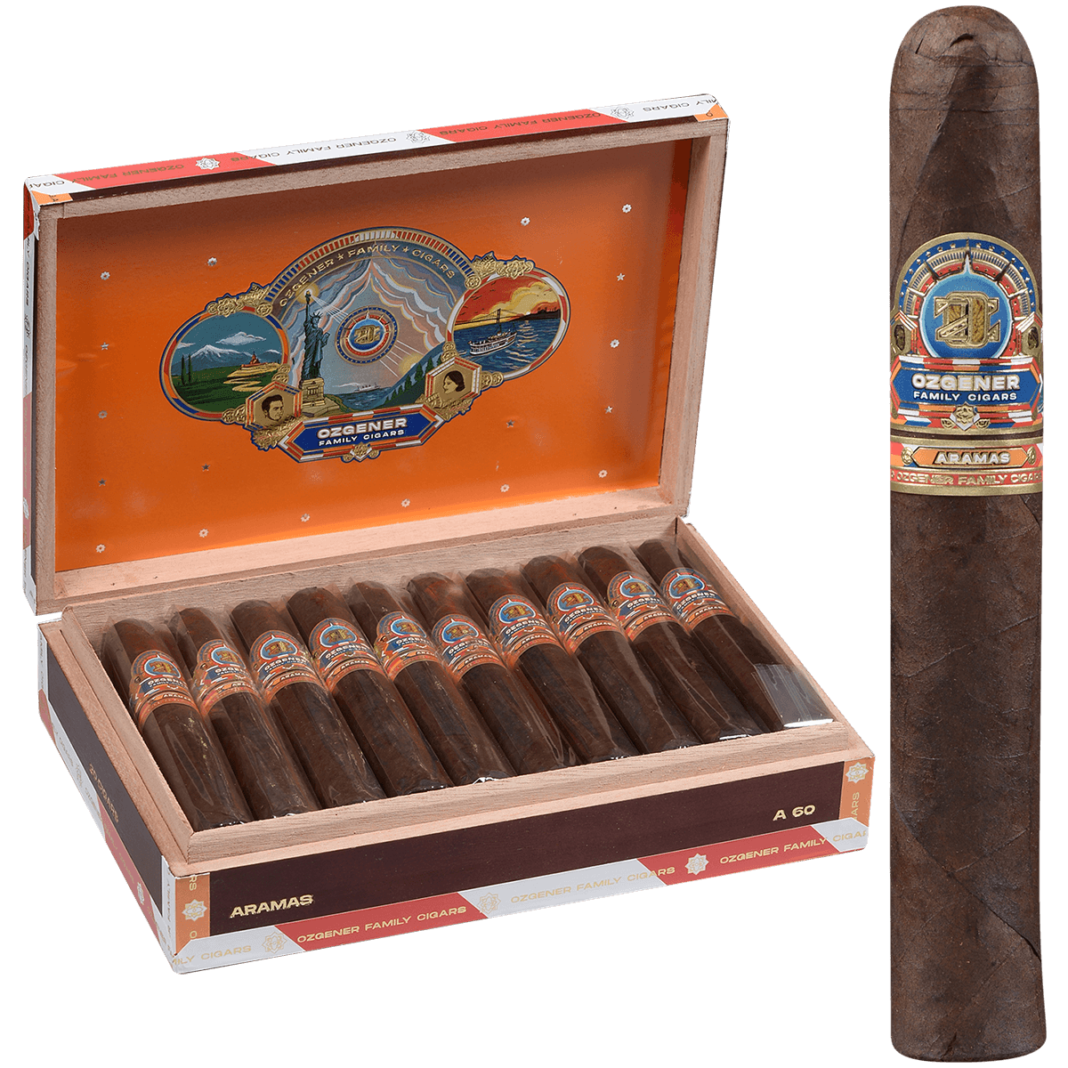 Crowned Heads Ozgener Aramas A60 20 Ct Box 6.00X60