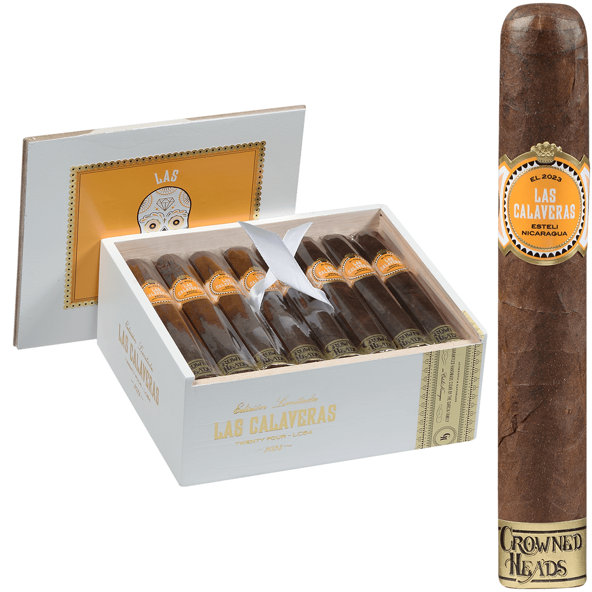 Crowned Heads Las Calavera S 2023 24 Ct Box 5.62X55