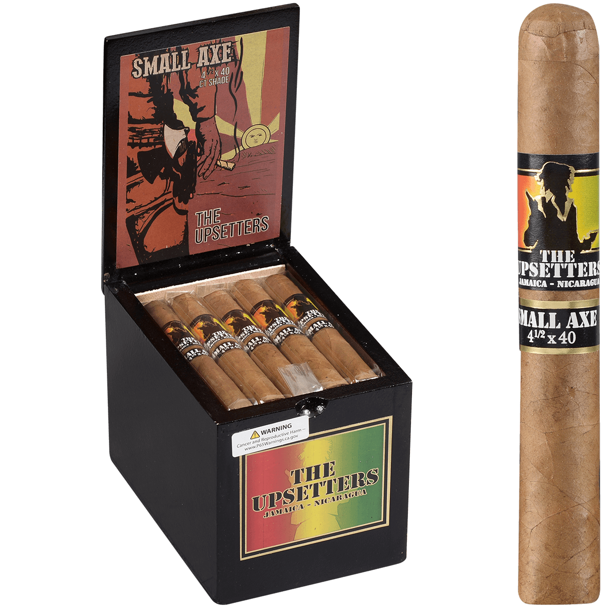 The Upsetters Small Ax Connecticut Shade 30 Ct Box 4.50X40