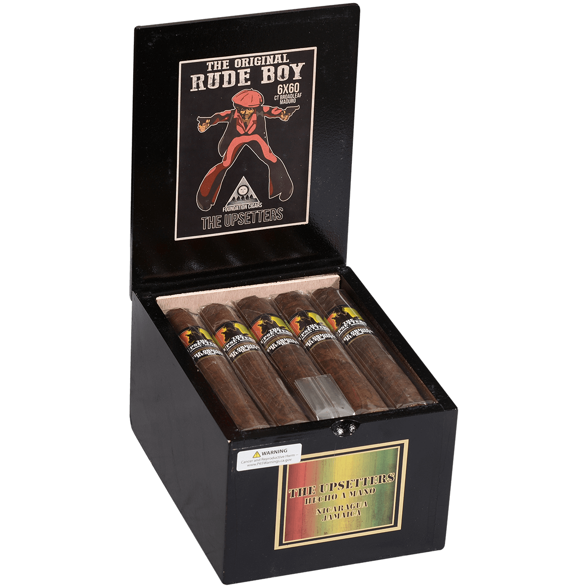 The Upsetters Original Rude Boy Maduro 20 Ct Box 6.00X60