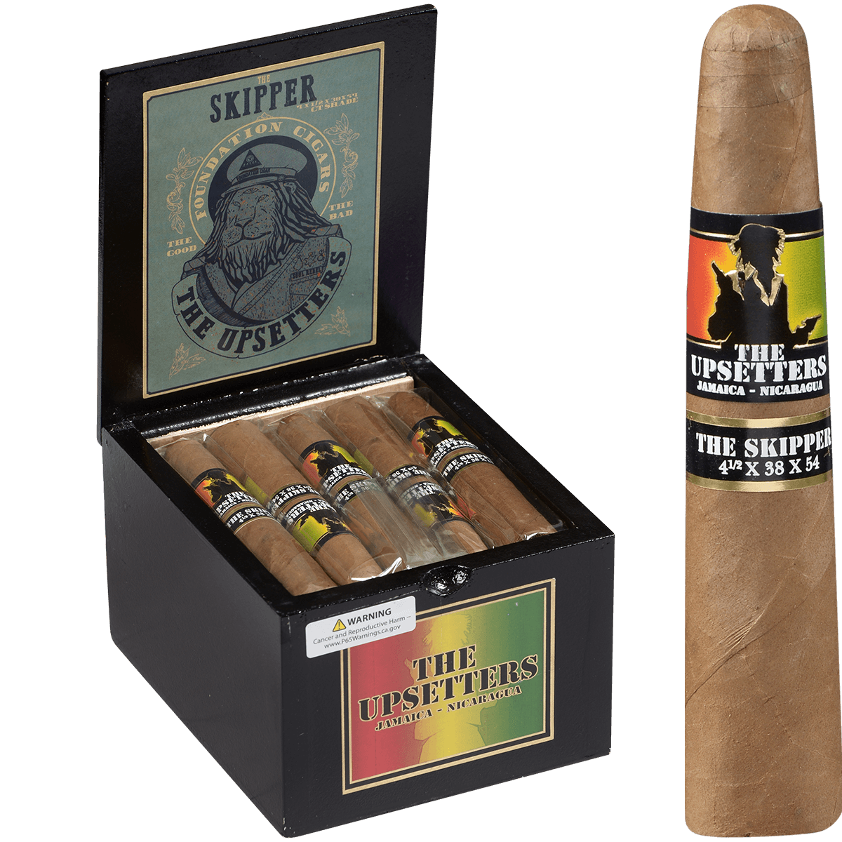 The Upsetters The Skipper Connecticut Shade 20 Ct Box 4.50X38X54