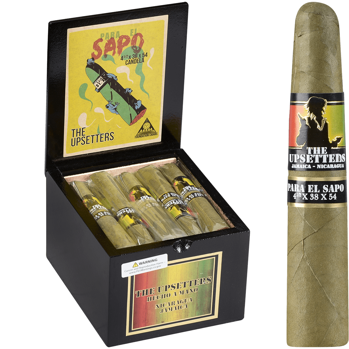 The Upsetters Para El Sapo Candela 20 Ct Box 4.50X38X54