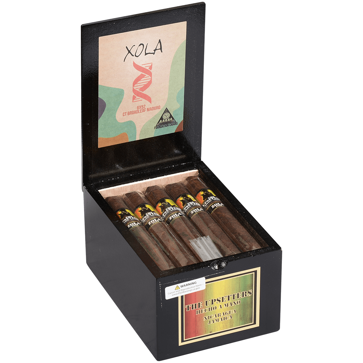 The Upsetters Zola Maduro 20 Ct Box 6.00X52