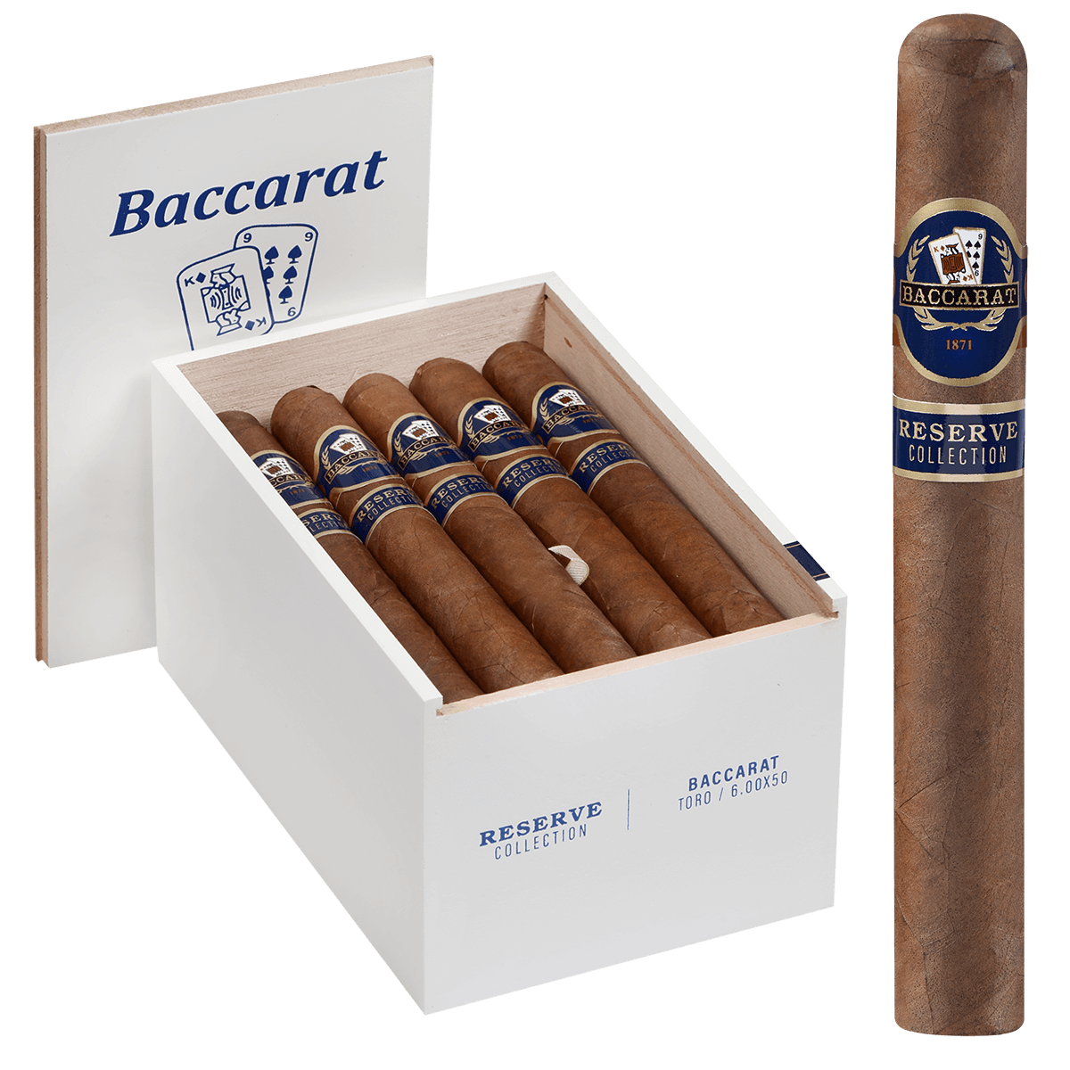 Reserve Collection Baccarat 20 Ct Box Toro 6.00X50
