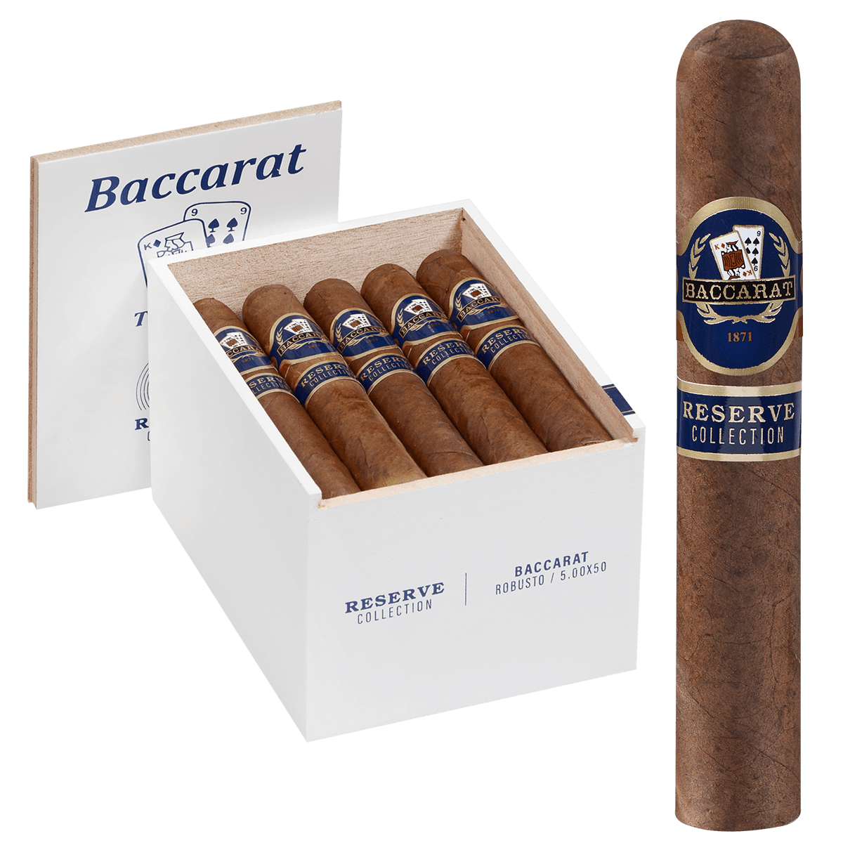 Reserve Collection Baccarat Robusto 20 Ct Box 5.00X50