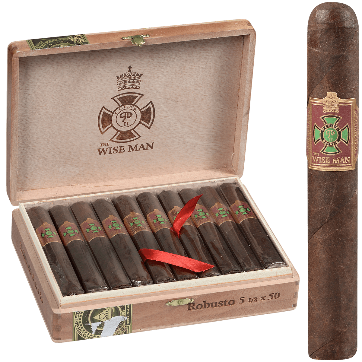 Foundation The Wise Man Maduro Robusto 20 Ct Box 5.50X50