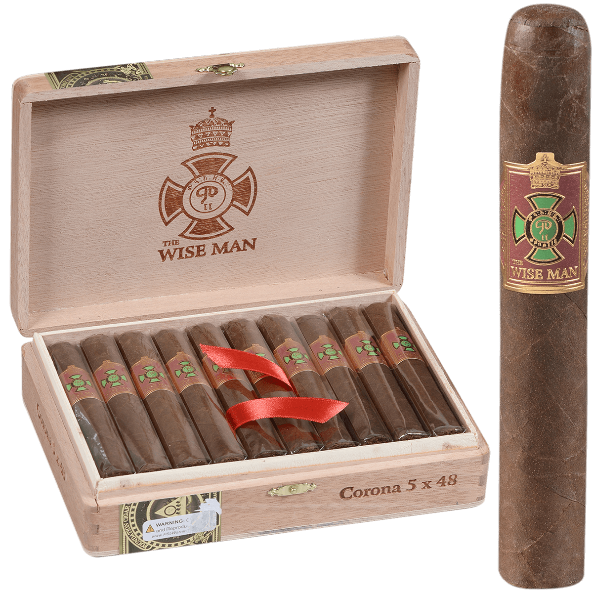 Foundation The Wise Man Maduro Corona Gorda 20 Ct Box 5.00X48