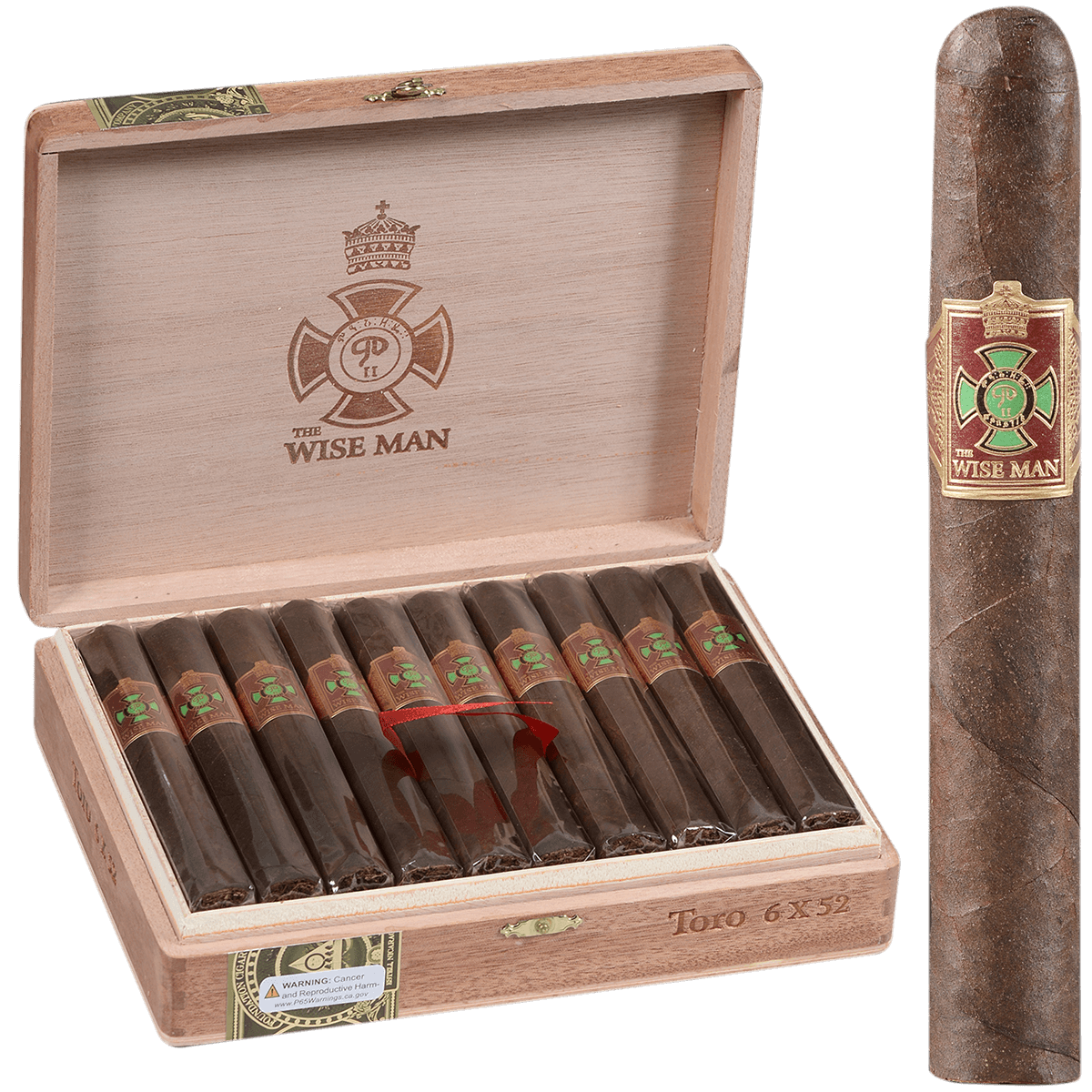 Foundation The Wise Man Maduro Toro 20 Ct Box 6.00X52