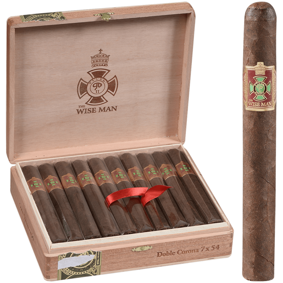 Foundation The Wise Man Maduro Double Corona 20 Ct Box 7.00X54