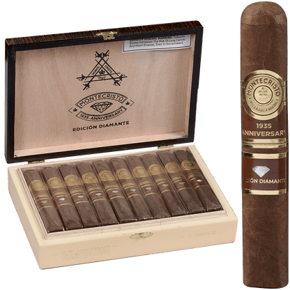 Montecristo 1935 Anniversary Edicion Diamante Robusto 10 Ct. 5.00X54