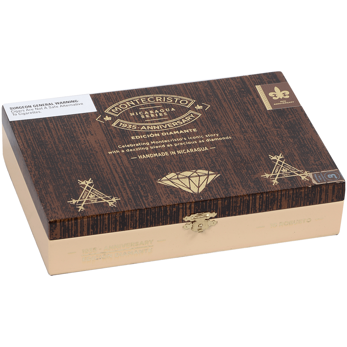 Montecristo 1935 Anniversary Edicion Diamante Robusto 10 Ct. 5.00X54