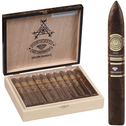 Montecristo 1935 Anniversary Edicion Diamante No. 2 10 Ct. Box 6.50X56