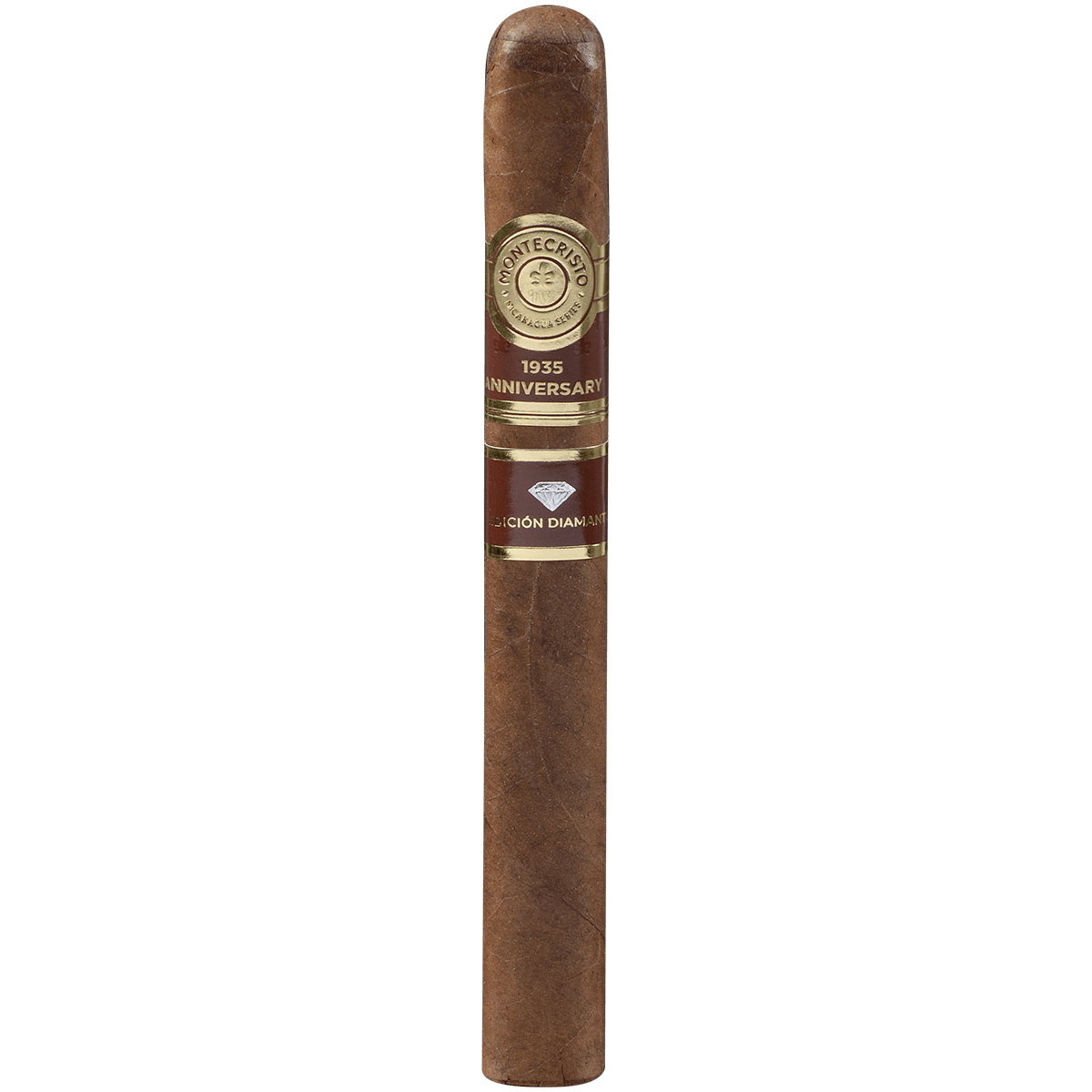 Montecristo 1935 Anniversary Edicion Diamante Churchill 10 Ct. 7.00X54