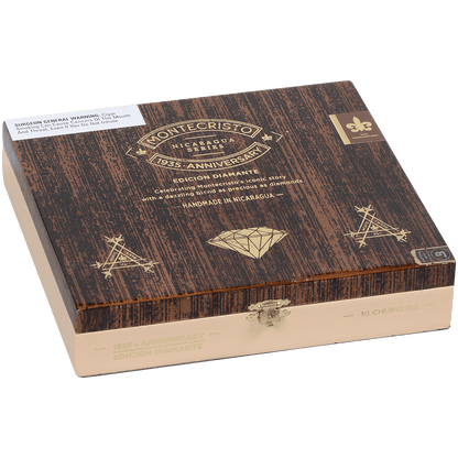 Montecristo 1935 Anniversary Edicion Diamante Churchill 10 Ct. 7.00X54
