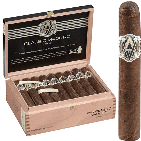 Avo Classic Maduro Robusto 25 Ct Box 5.00X50