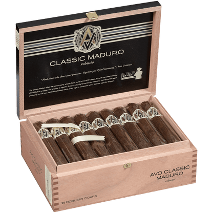 Avo Classic Maduro Robusto 25 Ct Box 5.00X50