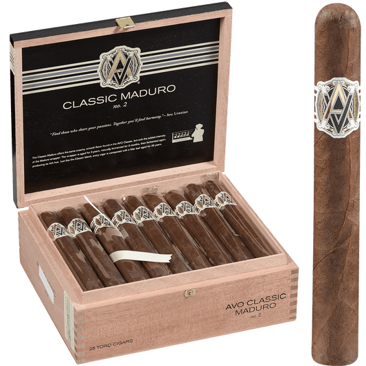 Avo Classic Maduro No.2 Toro 25 Ct. Box 6.00X50