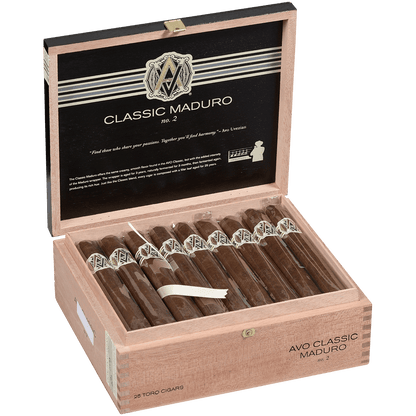 Avo Classic Maduro No.2 Toro 25 Ct. Box 6.00X50