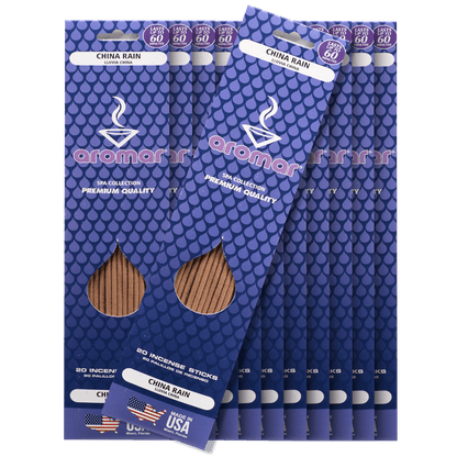 Incense Sticks Aromar China Rain 12 20 Ct Packs