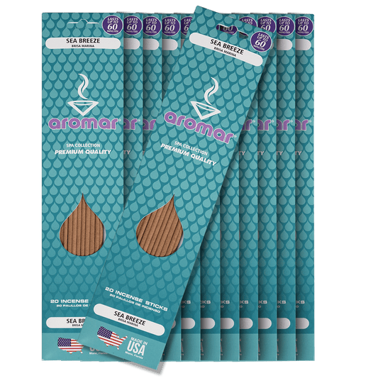 Incense Sticks Aromar Sea Breeze 12 20 Ct Packs