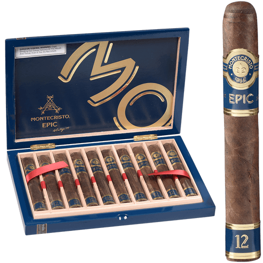 Montecristo Epic 12 Blue Toro 10 Ct Box 6.00X52