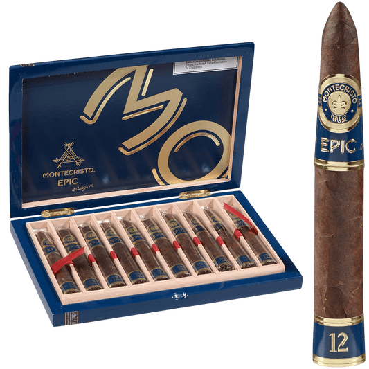 Montecristo Epic 12 Blue No.2 10 Ct Box 6.00X50