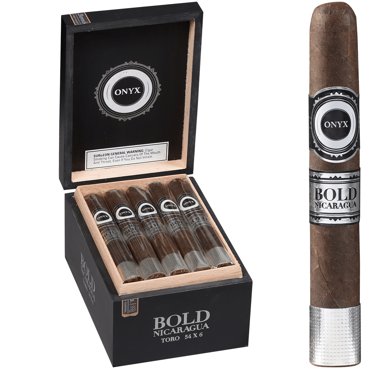 Onyx Bold Nicaragua Toro 20 Ct Box 6.00X54