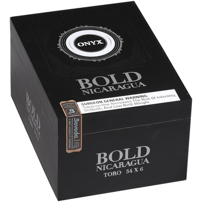 Onyx Bold Nicaragua Toro 20 Ct Box 6.00X54