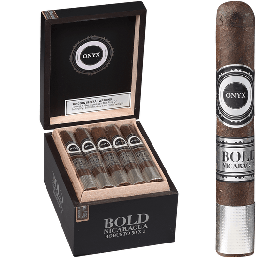 Onyx Bold Nicaragua Robusto 20 Ct Box 5.00X50