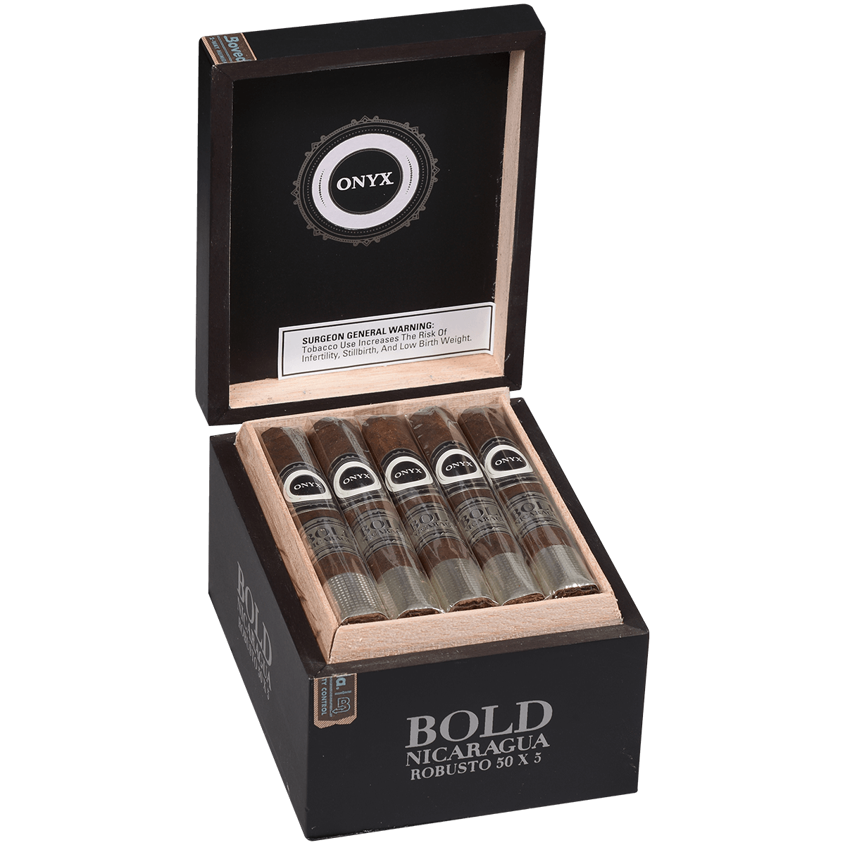 Onyx Bold Nicaragua Robusto 20 Ct Box 5.00X50