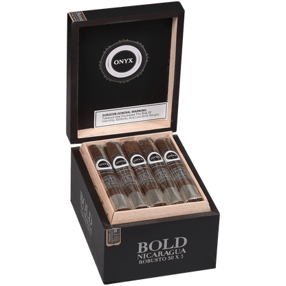 Onyx Bold Nicaragua Robusto 20 Ct Box 5.00X50