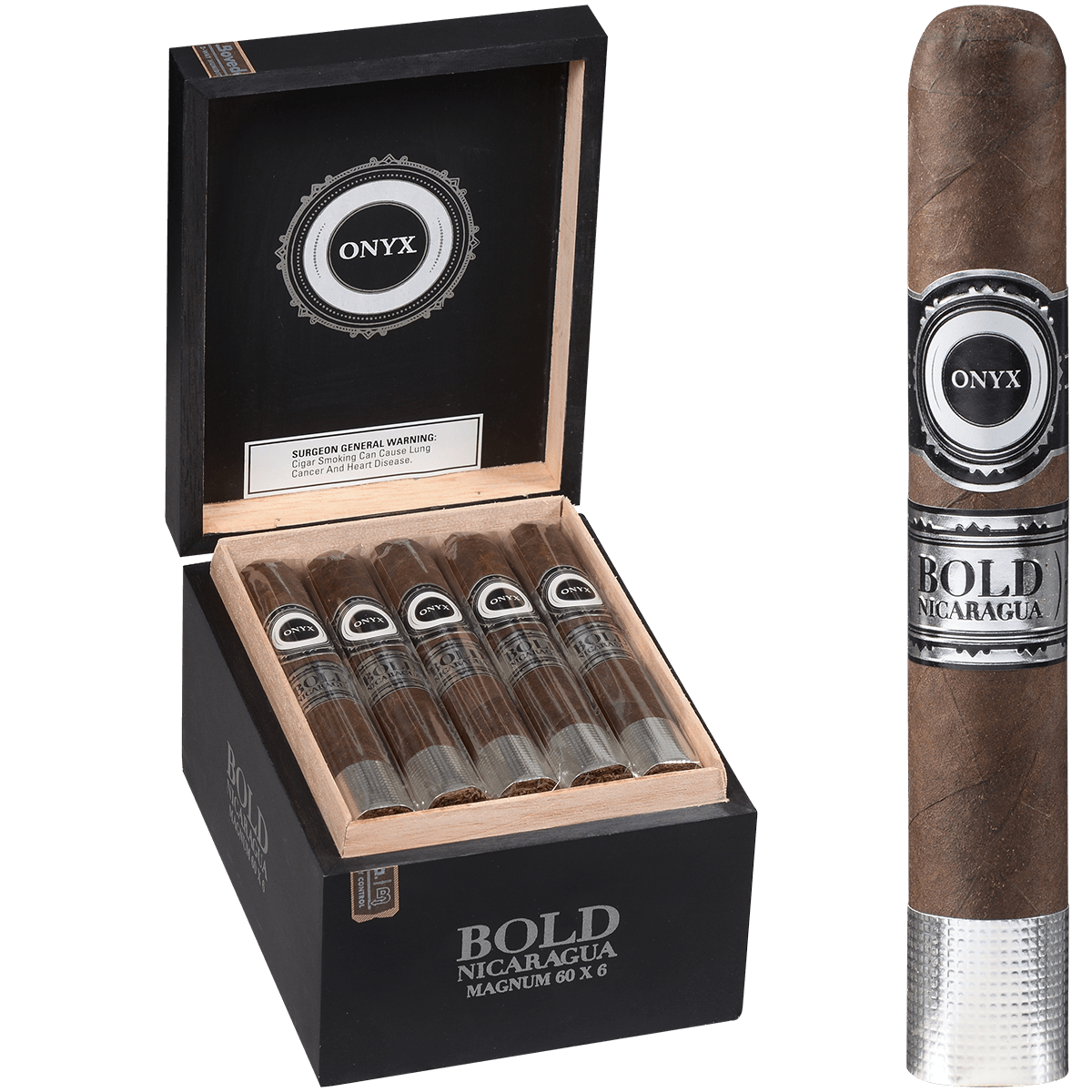 Onyx Bold Nicaragua Magnum 20 Ct Box 6.00X60