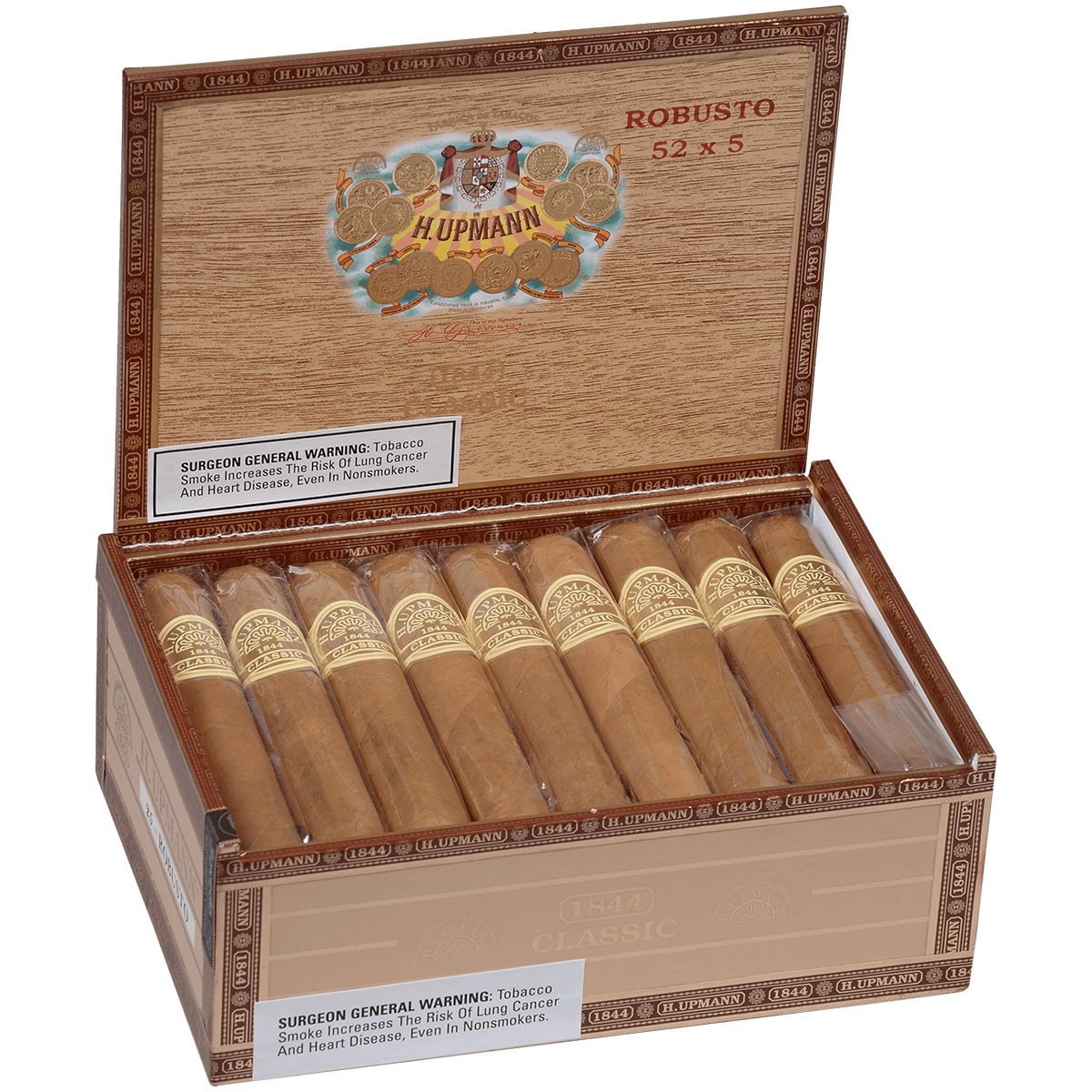 H.Upmann 1844 Classic Robusto 25 Ct Box 5.00X52