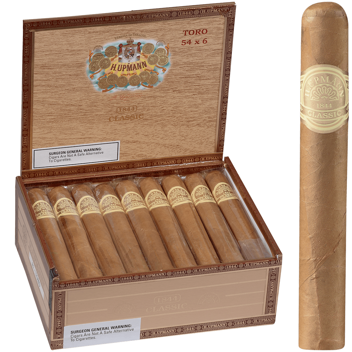H.Upmann 1844 Classic Toro 25 Ct Box 6.00X54