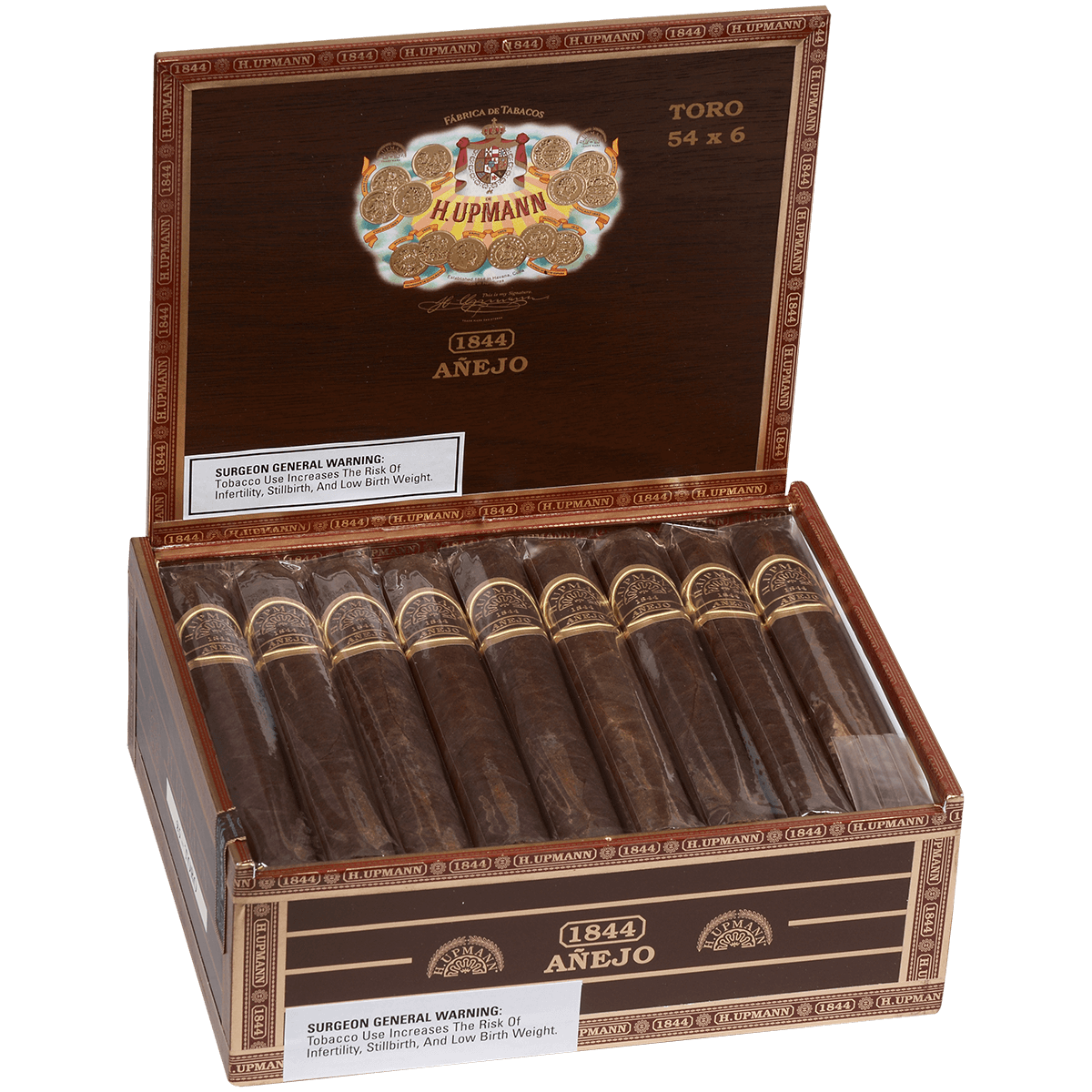 H.Upmann 1844 Anejo Toro 25 Ct Box 6.00X54