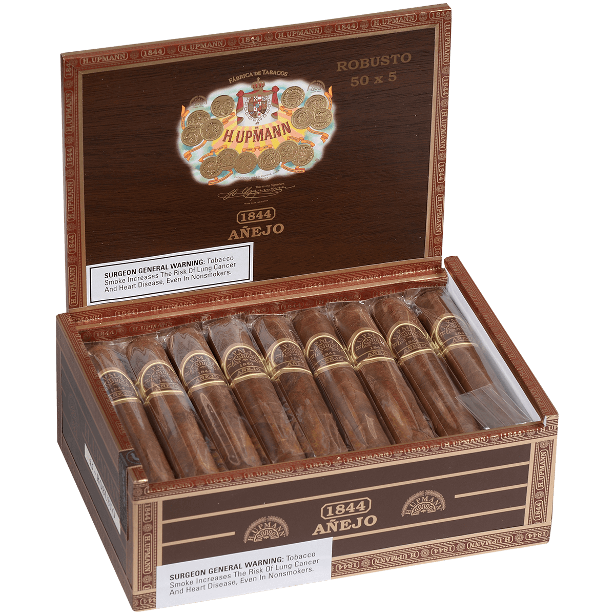 H.Upmann 1844 Anejo Robusto 25 Ct Box 5.00X50