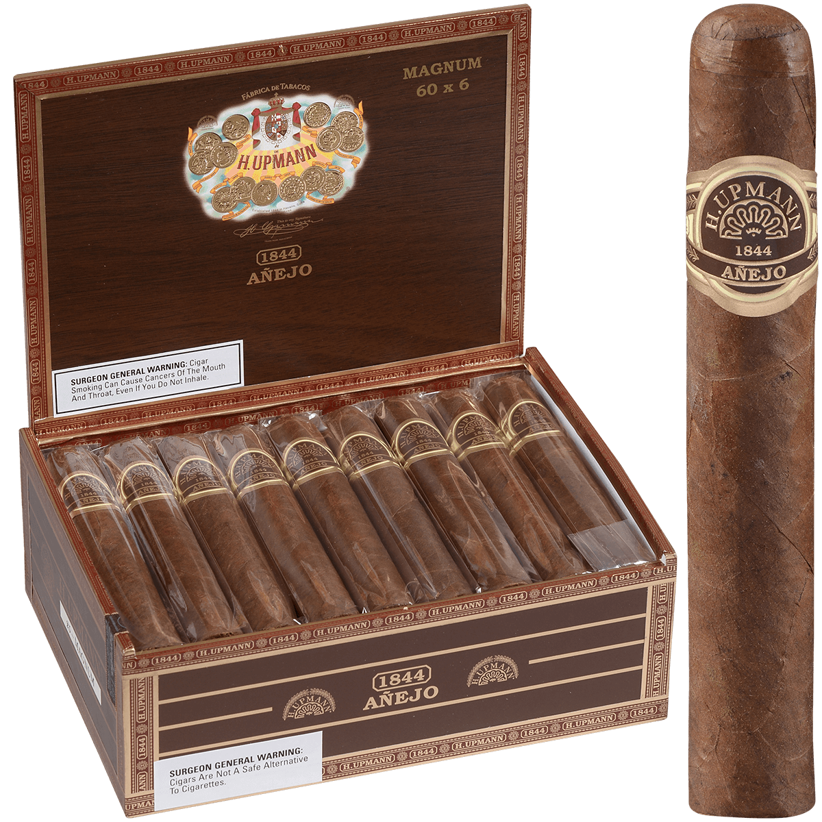 H.Upmann 1844 Anejo Magnum 25 Ct Box 6.00X60
