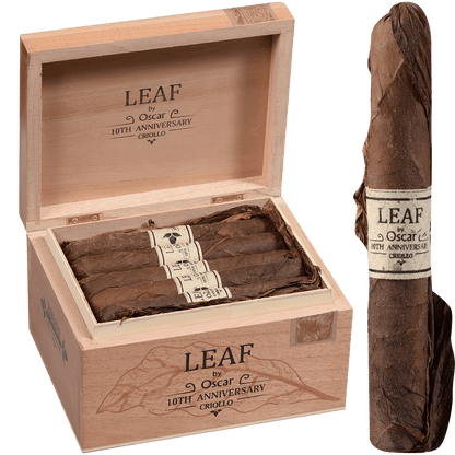 Leaf By Oscar 10Th Criollo Toro 20 Ct Box 6.00X52