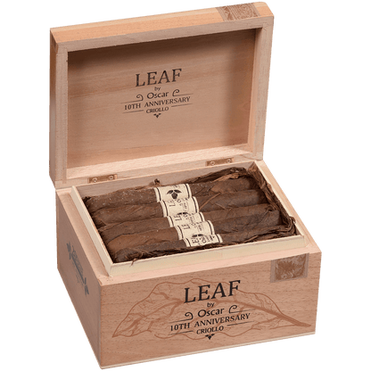 Leaf By Oscar 10Th Criollo Toro 20 Ct Box 6.00X52